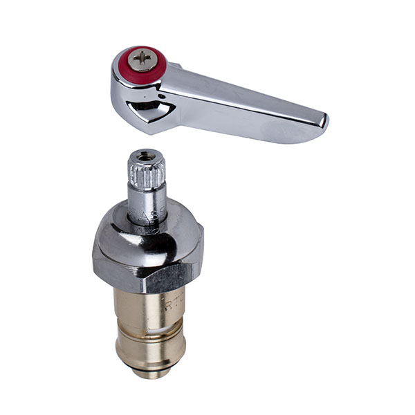 T S BRASS HOT CERAMIC STEM WITH CHECK BONNET LEVER HANDLE