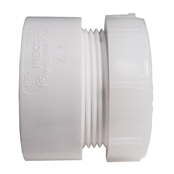 1-1/2" PVC TRAP ADAPTER DWV HUB X SLIP 1-1/2" PVC TRAP ADAPTER DWV HUB X SLIP