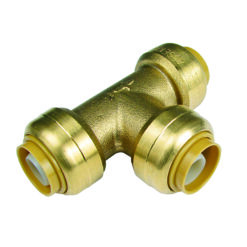 1-1/2" X 1-1/2" X 1-1/4" REDUCING TEE - PUSH FITTING