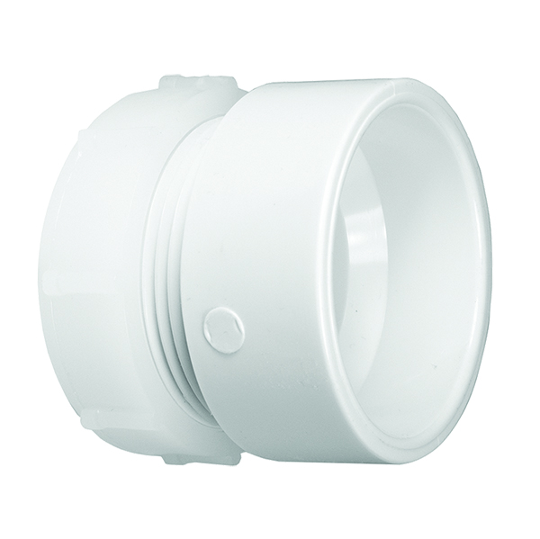 1-1/4" SCH 40 PVC DWV HUB X TRAP ADAPTER 1-1/4" SCH 40 PVC DWV HUB X TRAP ADAPTER