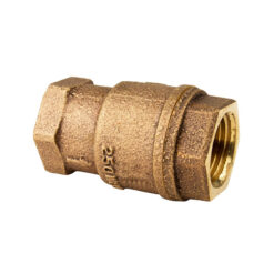 1/2” FNPT X FNPT IN-LINE NL BRONZE SPRING CHECK VALVE