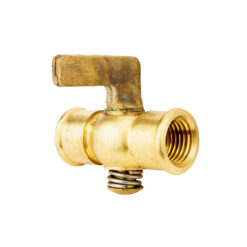 1/4" FEMALE BRASS PETCOCK