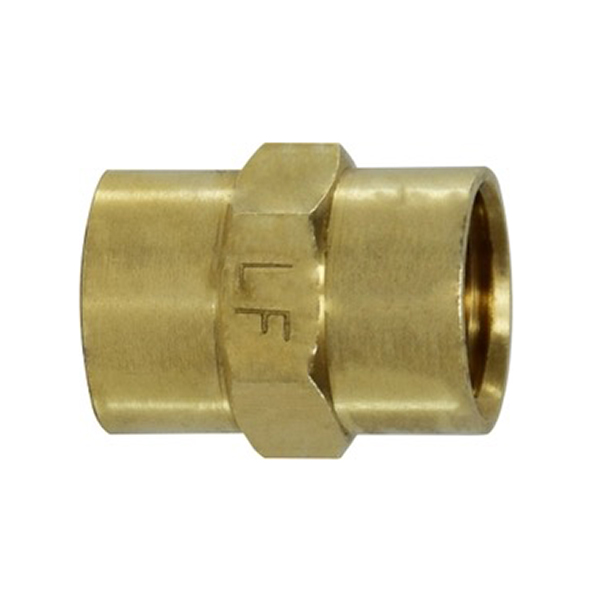 1/4" IPS BRASS COUPLING 1/4" IPS BRASS COUPLING