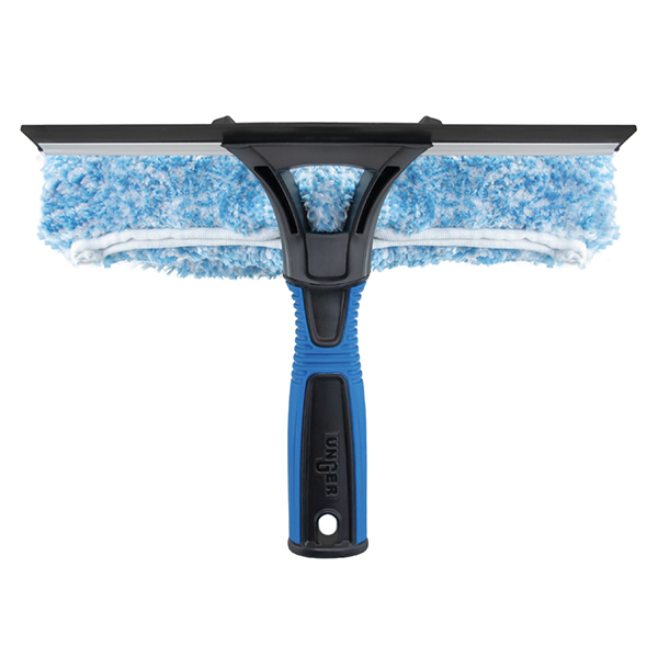 10” 2-IN-1 PROFESSIONAL WINDOW CLEANER W/ SCRUBBER & SQUEEGEE 10” 2-IN-1 PROFESSIONAL WINDOW CLEANER W/ SCRUBBER & SQUEEGEE