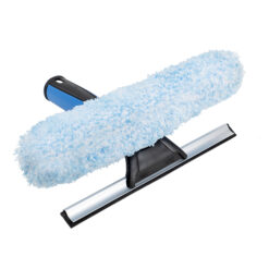 10” 2-IN-1 PROFESSIONAL WINDOW CLEANER WITH SCRUBBER & SQUEEGEE