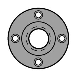 LEGEND VALVE 52041 1-1/4" BLACK IRON FLOOR FLANGE