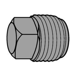 LEGEND VALVE 52034 1-1/2 BLACK IRON RAISED HEAD PLUG