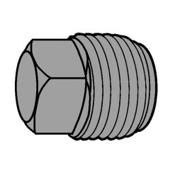 LEGEND VALVE 55812 / 444752 3/4 BLACK IRON RAISED HEAD PLUG