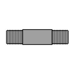LEGEND VALVE 55746 1/4" X 4" BLACK IRON NIPPLE