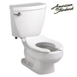 AMERICAN STANDARD DEVORO JUVENILE TOILET W/ TANK FLOOR MT ELONGATED