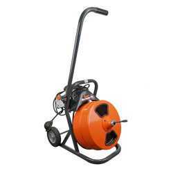 GENERAL WIRE 34513 MINI-ROOTER DRAIN MACHINE W/ 75’ x 3/8” CABLE
