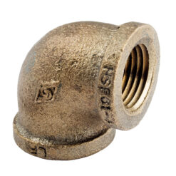 1" IPS BRASS 90 ELBOW