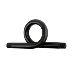 PIGTAIL SIPHON - BLACK 1/4” STRAIGHT TYPE