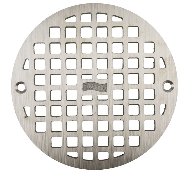 6-3/8" ROUND REPLACEMENT GRATE W/SCREWS