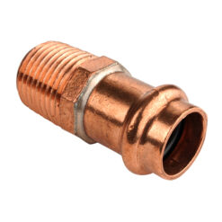 PROPRESS CPMA34 3/4" PRESS X MALE ADAPTER - COPPER CRIMP