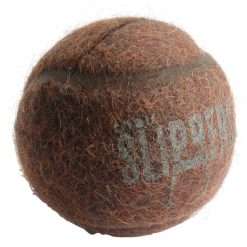 CHAIR SLIPPERS 16171 MEDIUM SLIPPER (BALL) GLIDE-BROWN