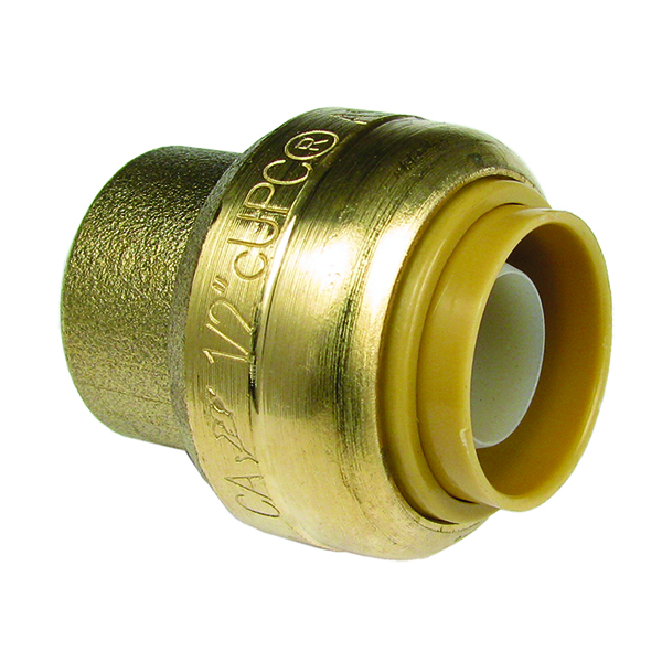 LF 1-1/2" END CAP - PUSH FITTING LF 1-1/2" END CAP - PUSH FITTING