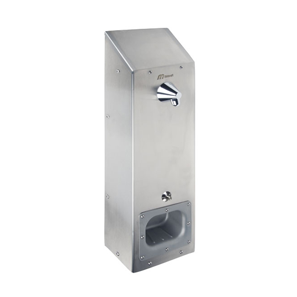 METCRAFT 700-SHS-HC-LR SHWR FIX-ADA-SURFACE MT SLOPED TOP SURFACE MOUNT ADA 30 DEG ANTI-LIGATURE SHOWER
