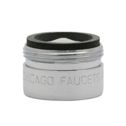 CHICAGO FAUCET E2605JKABCP 13/16-27 CP MALE AERATOR .5 GPM