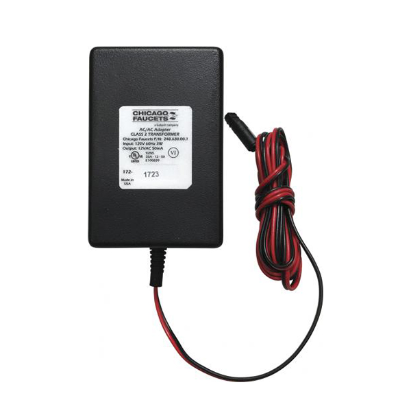 CHICAGO FAUCET 240.630.00.1 PLUG-IN SINGLE USE TRANSFORMER CHICAGO FAUCET 240.630.00.1 PLUG-IN SINGLE USE TRANSFORMER