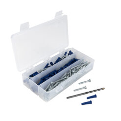 1/4” ANCHOR/SCREW/DRILL BIT KIT