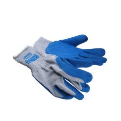 COATED COTTON/POLY GLOVES LG