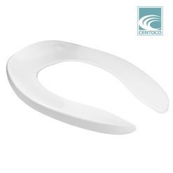 TOILET SEAT - ELONGATED ANTIMICROBIAL (WHITE)