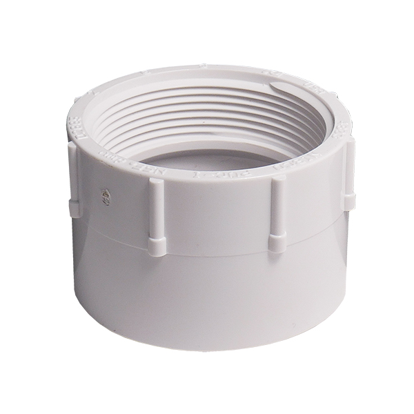 2" SCH 40 PVC DWV FEMALE ADAPTER FPT X HUB 2" SCH 40 PVC DWV FEMALE ADAPTER FPT X HUB