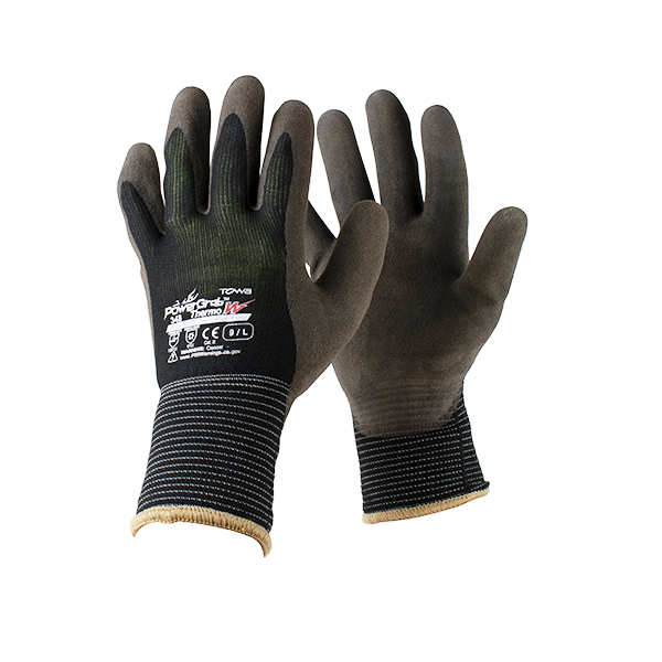 PIP 41-1430XXL THERMO NYLON KNIT GLOVE W/ACRYLIC LINER AND LATEX GRIP (XX-LARGE)