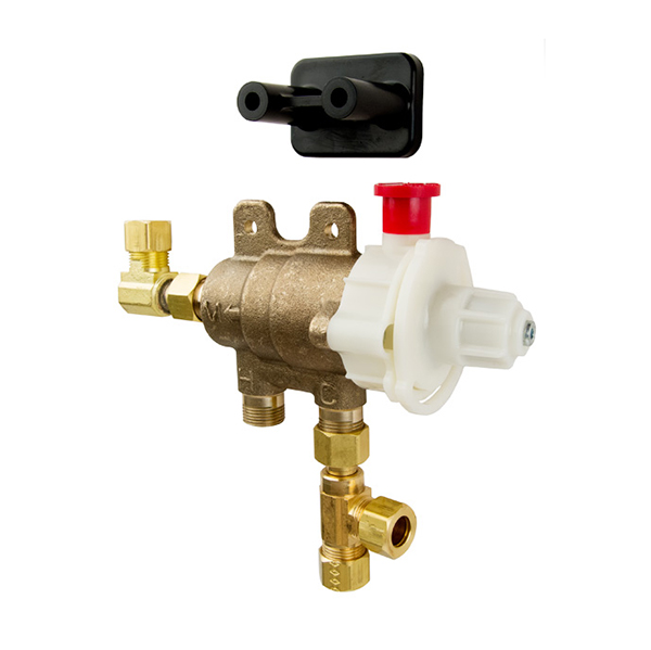 CHICAGO FAUCET 131-CFMAB THERMOSTATIC MIXING VALVE W/ PIPE FLUSH MODE