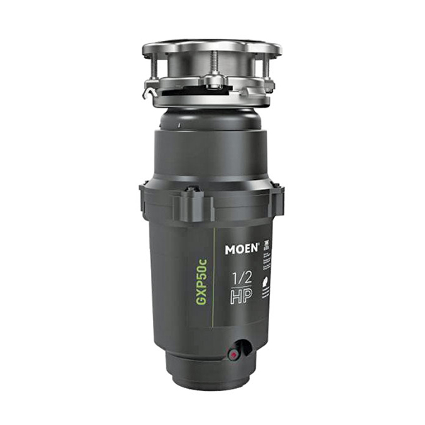 MOEN GXP50c 1/2 HP TRADE GARBAGE DISPOSAL GALVANIZED GRINDER