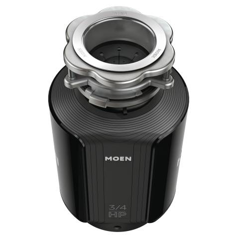 MOEN GXS75c 3/4 HP GARBAGE DISPOSAL GALVANIZED GRINDER MOEN GXS75c 3/4 HP GARBAGE DISPOSAL GALVANIZED GRINDER