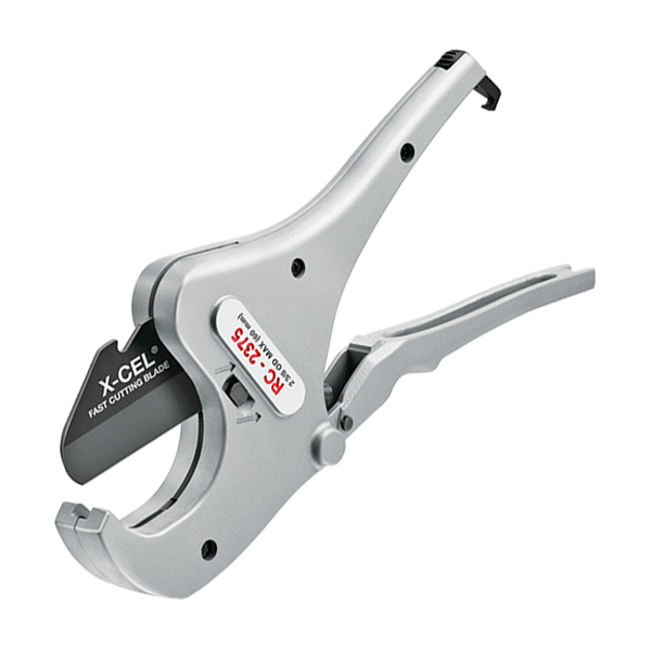 RATCHETING PLASTIC PIPE & TUBING CUTTER 1/2”-2-3/8” RATCHETING PLASTIC PIPE & TUBING CUTTER 1/2”-2-3/8”