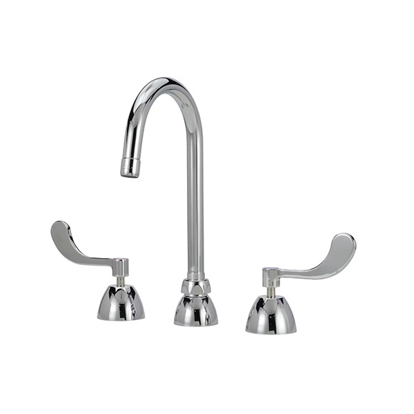 ZURN Z831B4-XL ADA WIDESPREAD FAUCET WITH GOOSENECK SPOUT & WING HANDLES ZURN Z831B4-XL ADA WIDESPREAD FAUCET WITH GOOSENECK SPOUT & WING HANDLES