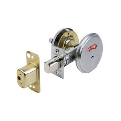 ROUND DEADBOLT WITH OCCUPANCY INDICATOR