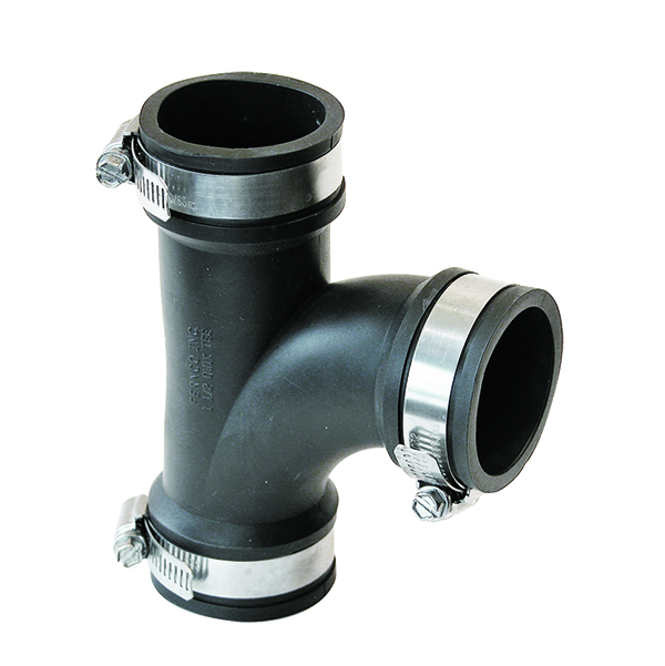 3" FLEXIBLE DWV SANITARY TEE 3" FLEXIBLE DWV SANITARY TEE