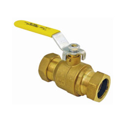 3/4" BRONZE COMP BALL VALVE