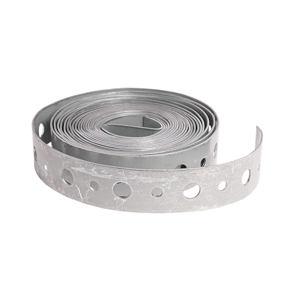 3/4 GALVANIZED PERF STRAP - 10' COIL 3/4 GALVANIZED PERF STRAP - 10' COIL
