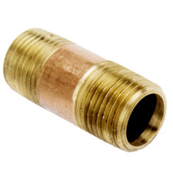 3/8" X 1-1/2" BRASS NIPPLE