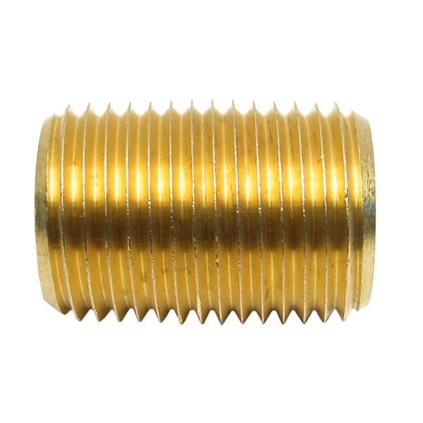 3/8" X CLOSE BRASS NIPPLE 3/8" X CLOSE BRASS NIPPLE