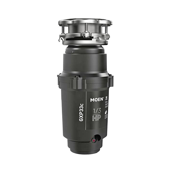 MOEN GHP33c 1/3 HP TRADE GARBAGE DISPOSAL GALVANIZED GRINDER MOEN GHP33c 1/3 HP TRADE GARBAGE DISPOSAL GALVANIZED GRINDER