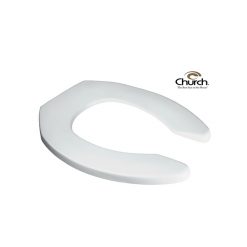 ELONGATED TOILET SEAT-OPEN LESS COVER