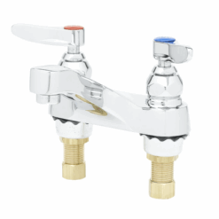 4” LAV FAUCET W/ LEVER HANDLES