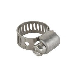 STAINLESS STEEL MICRO HOSE CLAMP (MIN. 7/32”, MAX. 5/8”)