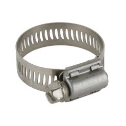 STAINLESS STEEL HOSE CLAMP (MIN. 13/16”, MAX. 1-1/2”)