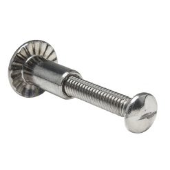 TWO PC ONE WAY SEX BOLT 1-1/4"