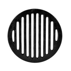5” DIAMETER ROUND CAST IRON DRAIN STRAINER 3/8” THICK