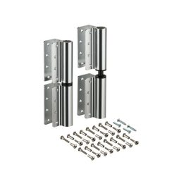 INSWING/OUTSWING 8" ALUM PARTITION HINGE SET OF 2