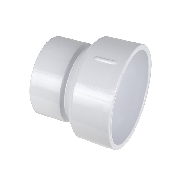 4" X 3" SCH 40 PVC DWV COUPLING HXH 4" X 3" SCH 40 PVC DWV COUPLING HXH