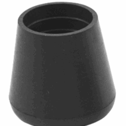 RUBBER CRUTCH TIP - 3/4 BLACK